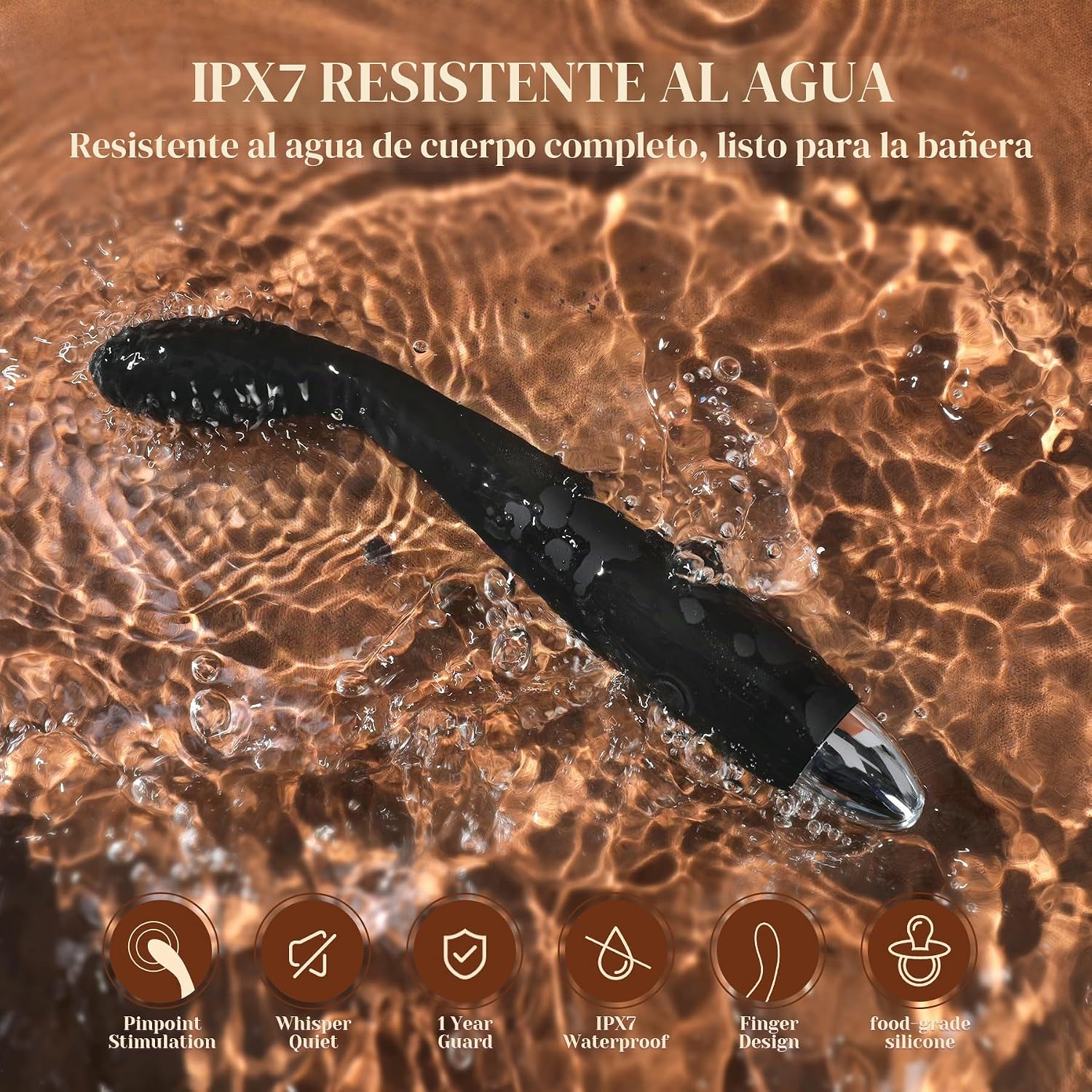 Vibrador de punto G, juguete sexual \u2013 SVAKOM Vibradores de ded...