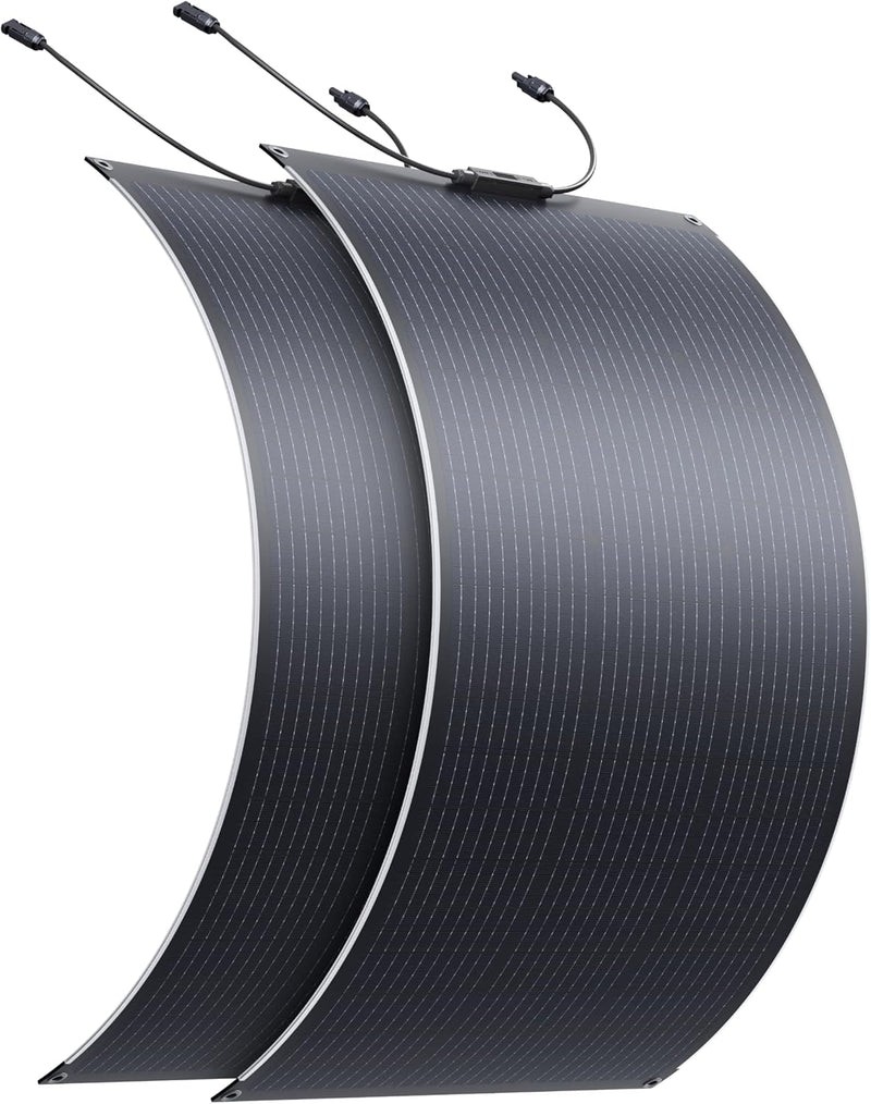 BLUETTI 2 100W paneles solares flexibles 23,4% de alta eficiencia I...