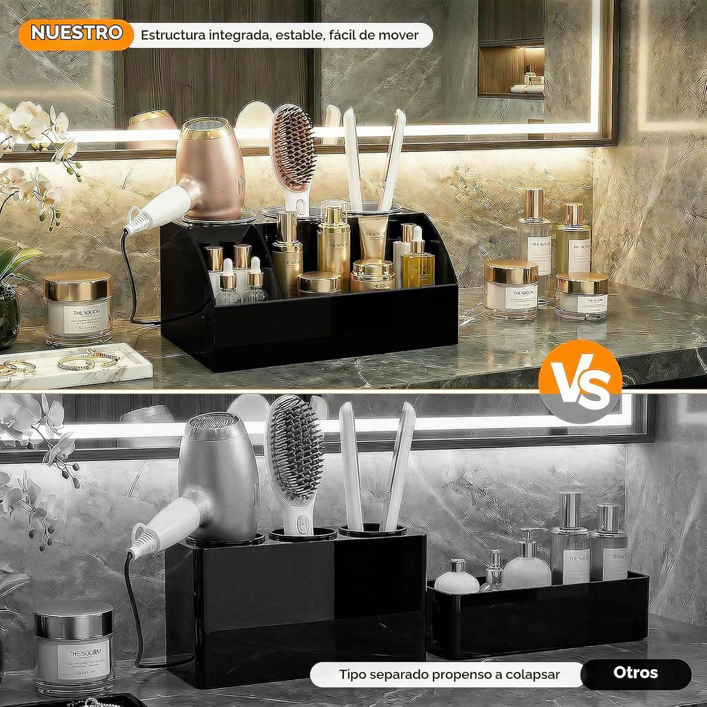 Organizador de herramientas para el cabello, organizador y almacena...