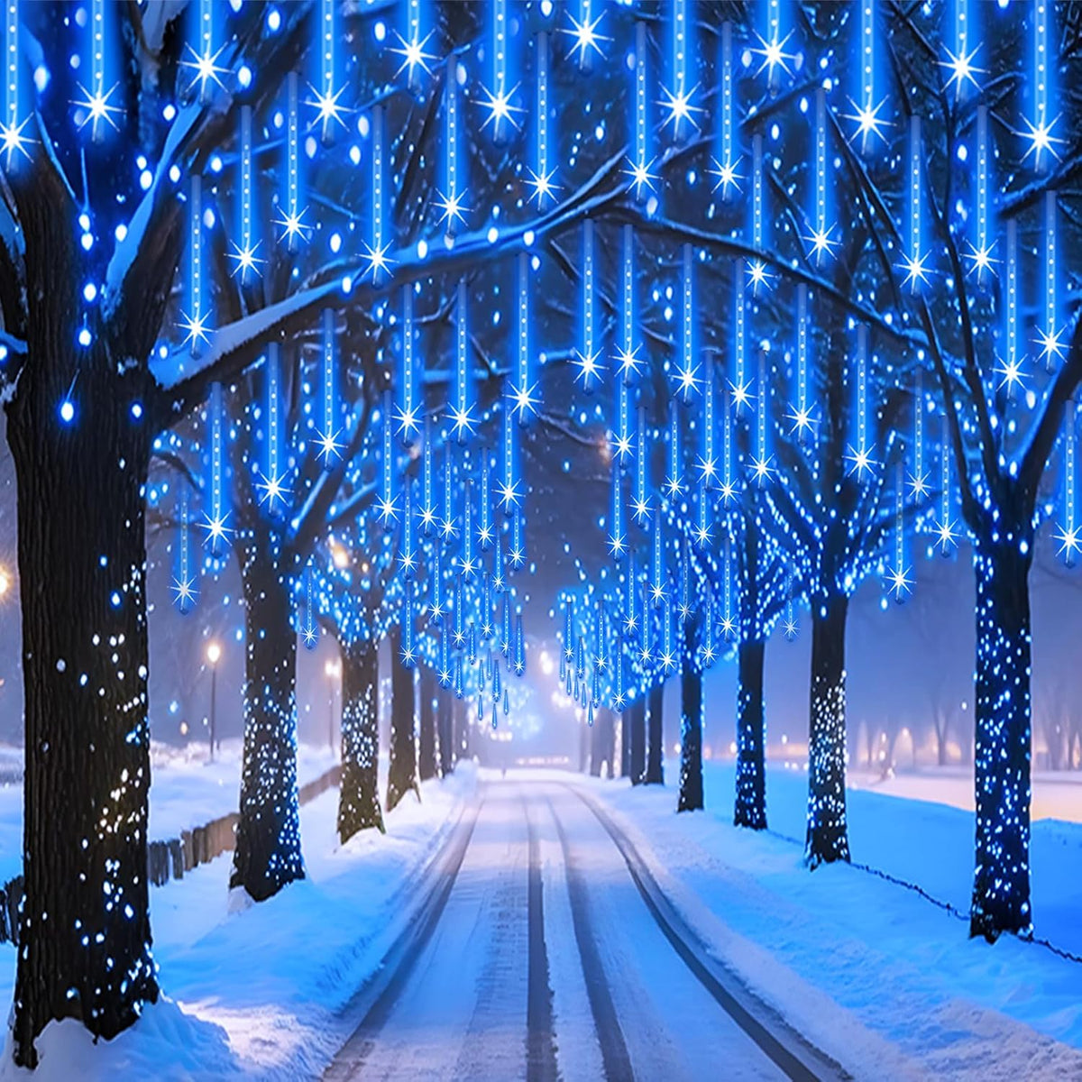 Adecorty Luces de Navidad para exteriores con certificación UL, 24...