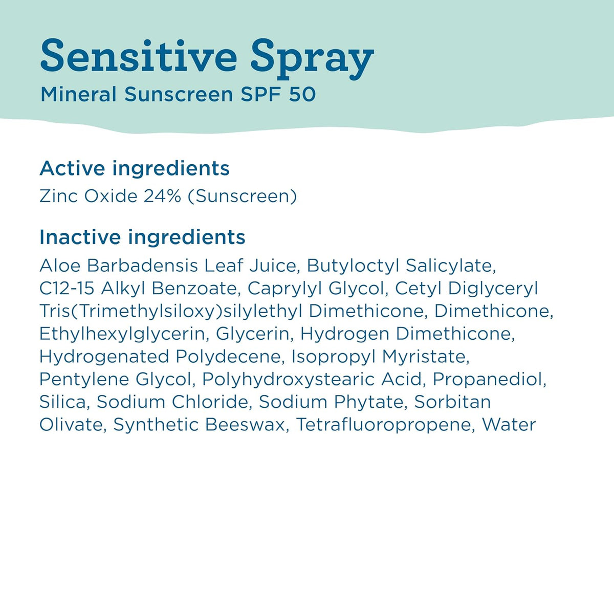 Spray protector solar Blue Lizard, spray mineral sensible SPF 50, 5...