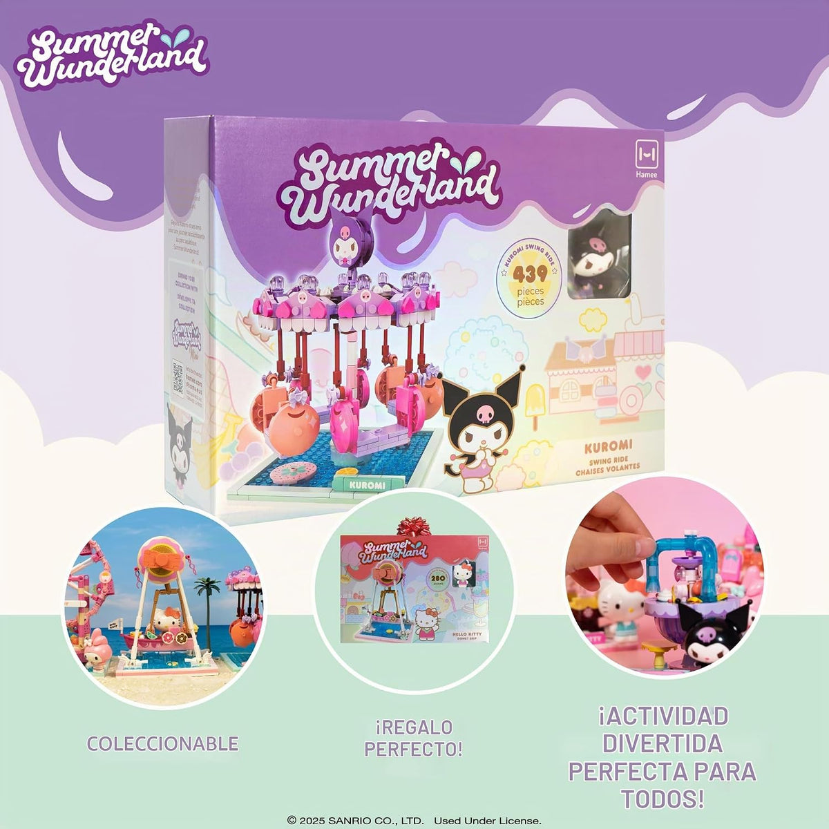 Hamee Sanrio Hello Kitty y amigos "Summer Wunderland" lindo...
