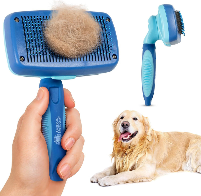 American Kennel Club - Cepillo de limpieza automática para perros y...