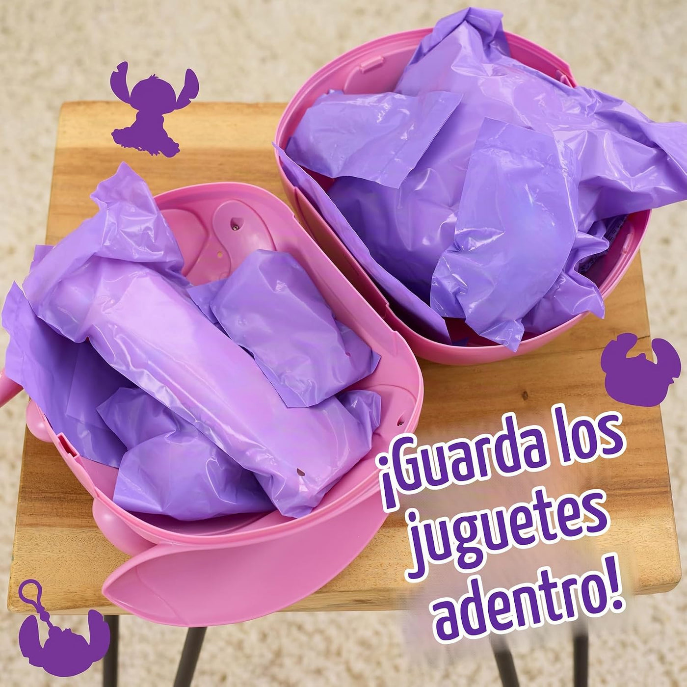 Caja ciega con cápsula misteriosa gigante de ángel de Disney Stitch...