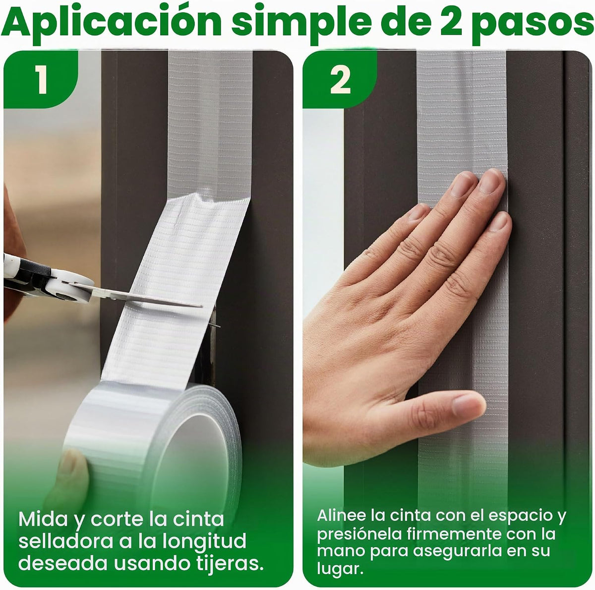ECOHomes Cinta de sellado para ventanas (2 pulgadas de ancho x 90 p...