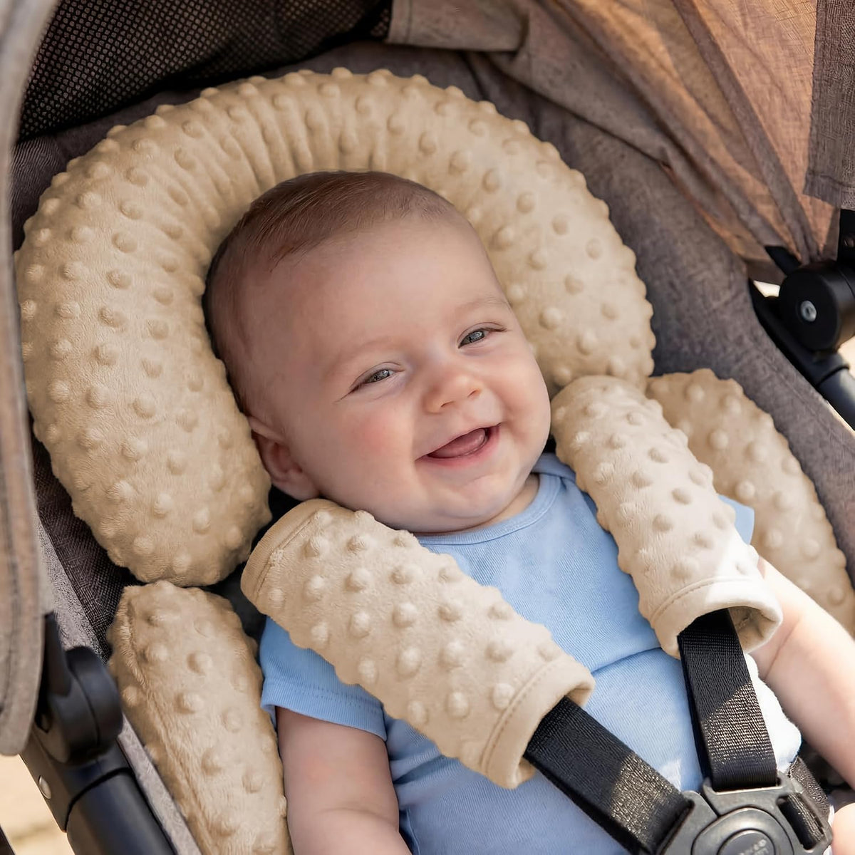 Pro Goleem Inserto de asiento de automóvil infantil, soporte para e...