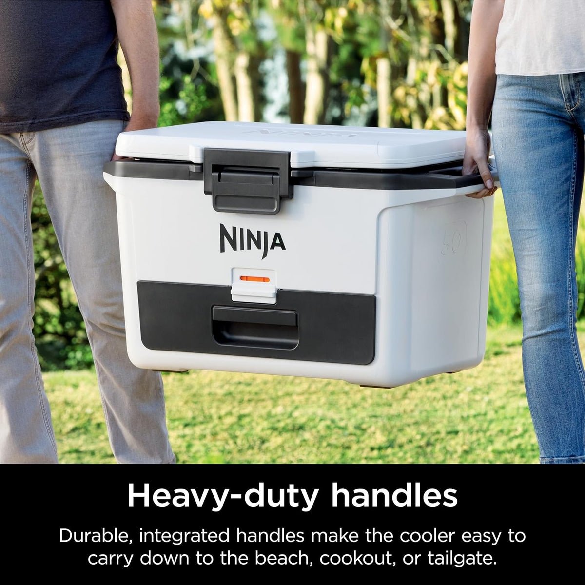 Ninja Enfriador duro FrostVault™ de 50 cuartos de galón con cajón d...