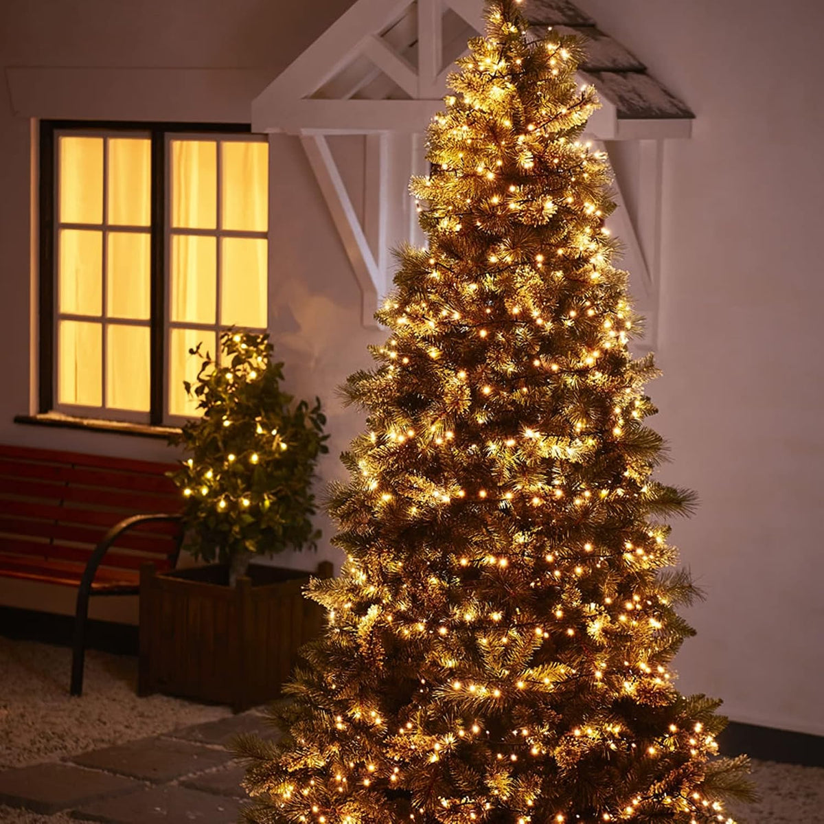 Dazzle Bright - Guirnalda de luces navideñas, 164 pies, 2000 LED, i...