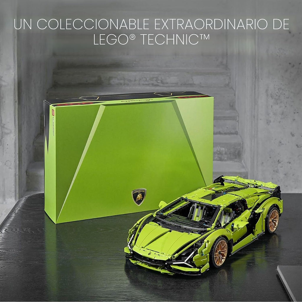 Conjuntos de construcción LEGO Technic Lamborghini Sián FKP 37 para...