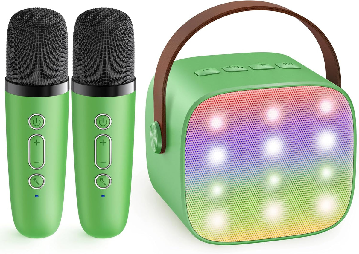YLL Mini Máquina de Karaoke para Niños y Adultos, Altavoz Bluetooth...