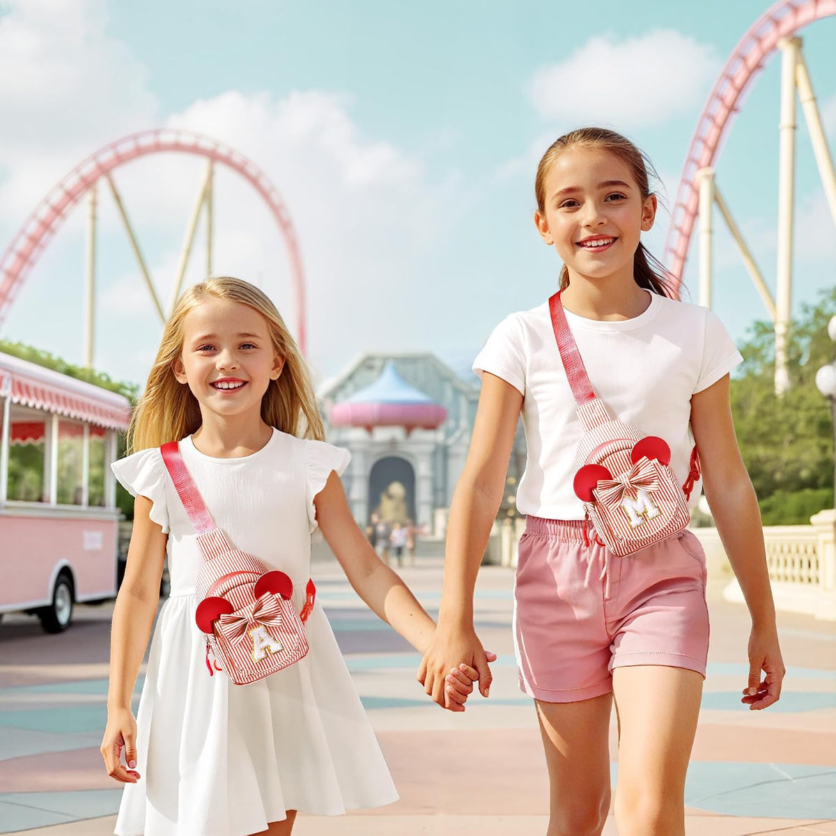 QLOVEA Regalos para niños y niñas, bolso bandolera para niñas, rega...