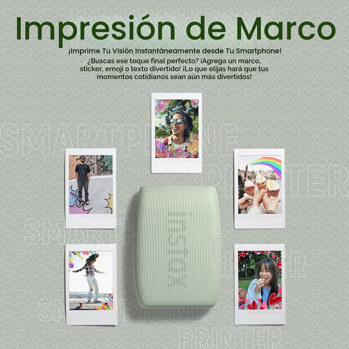 Fujifilm INSTAX Mini Link 3 - Impresora para smartphone + película...