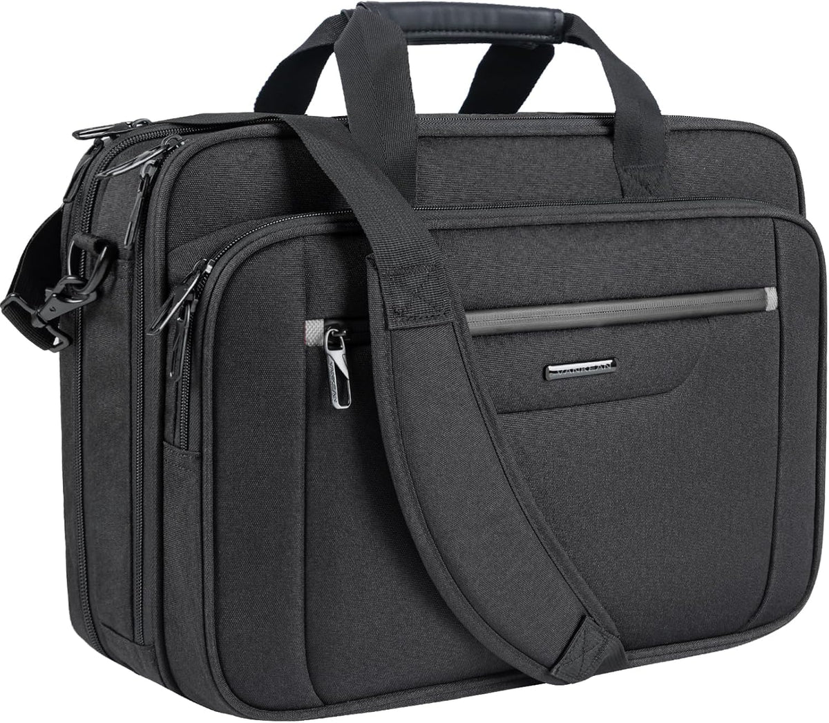 VANKEAN Laptop Briefcase Fits 15.6"-16" Laptop Slim Expandable Shou...