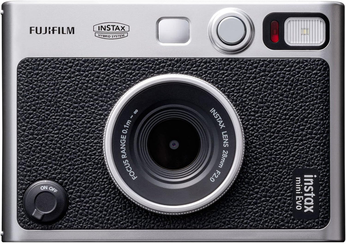 Fujifilm Cámara instantánea Instax Mini EVO, diseño compacto y port...