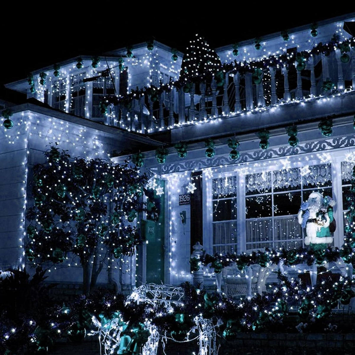 TW SHINE - Tira de luces de Navidad, 1000 luces LED de 328 pies de...