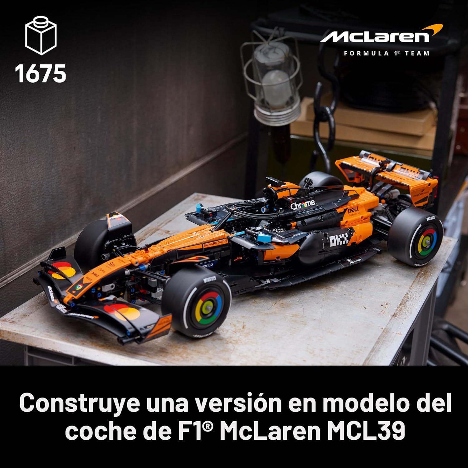 LEGO Technic McLaren MCL39 F1 - Juego de construcción de automóvil...