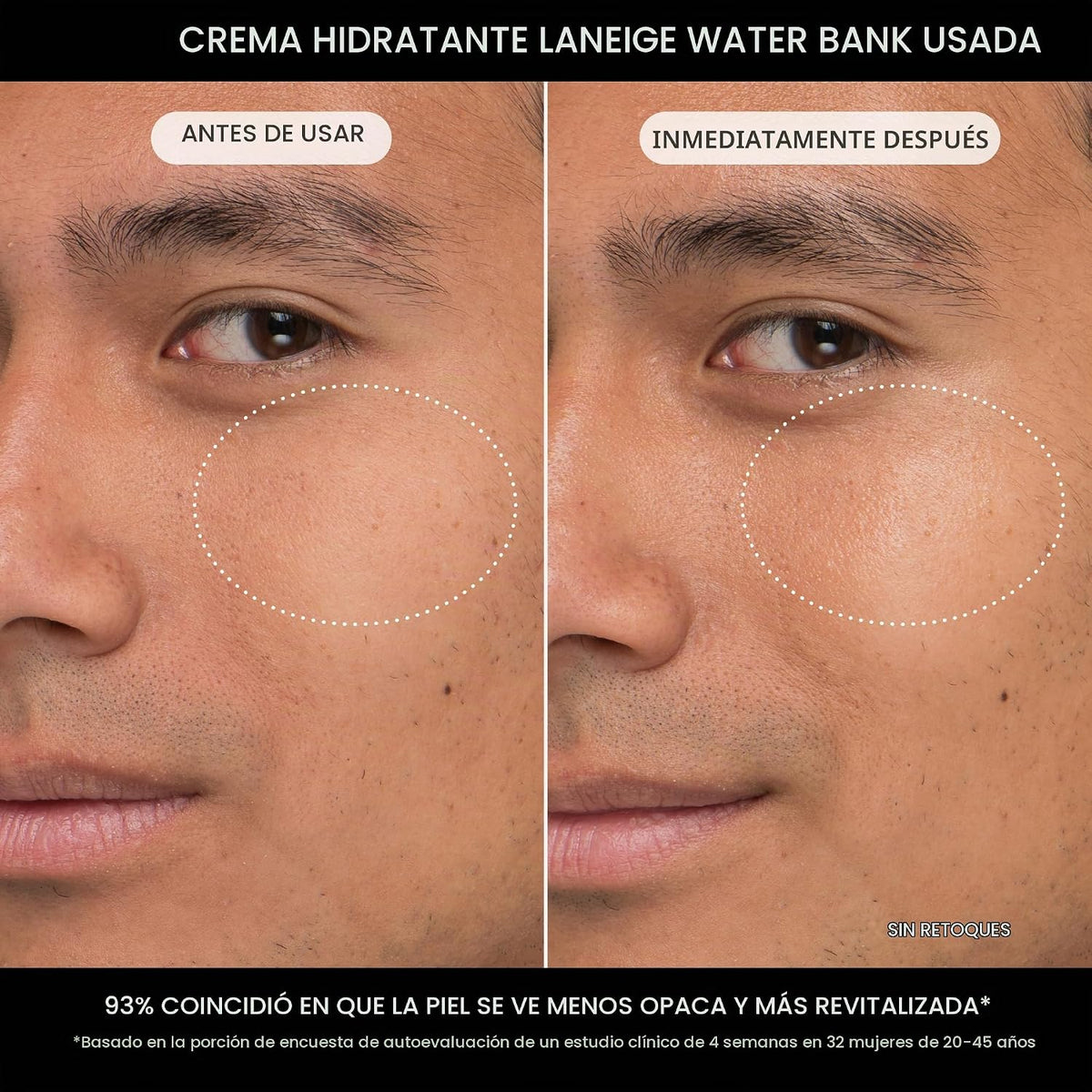 LANEIGE Crema Hidratante Water Bank Azul con Ácido Hialurónico: Cre...