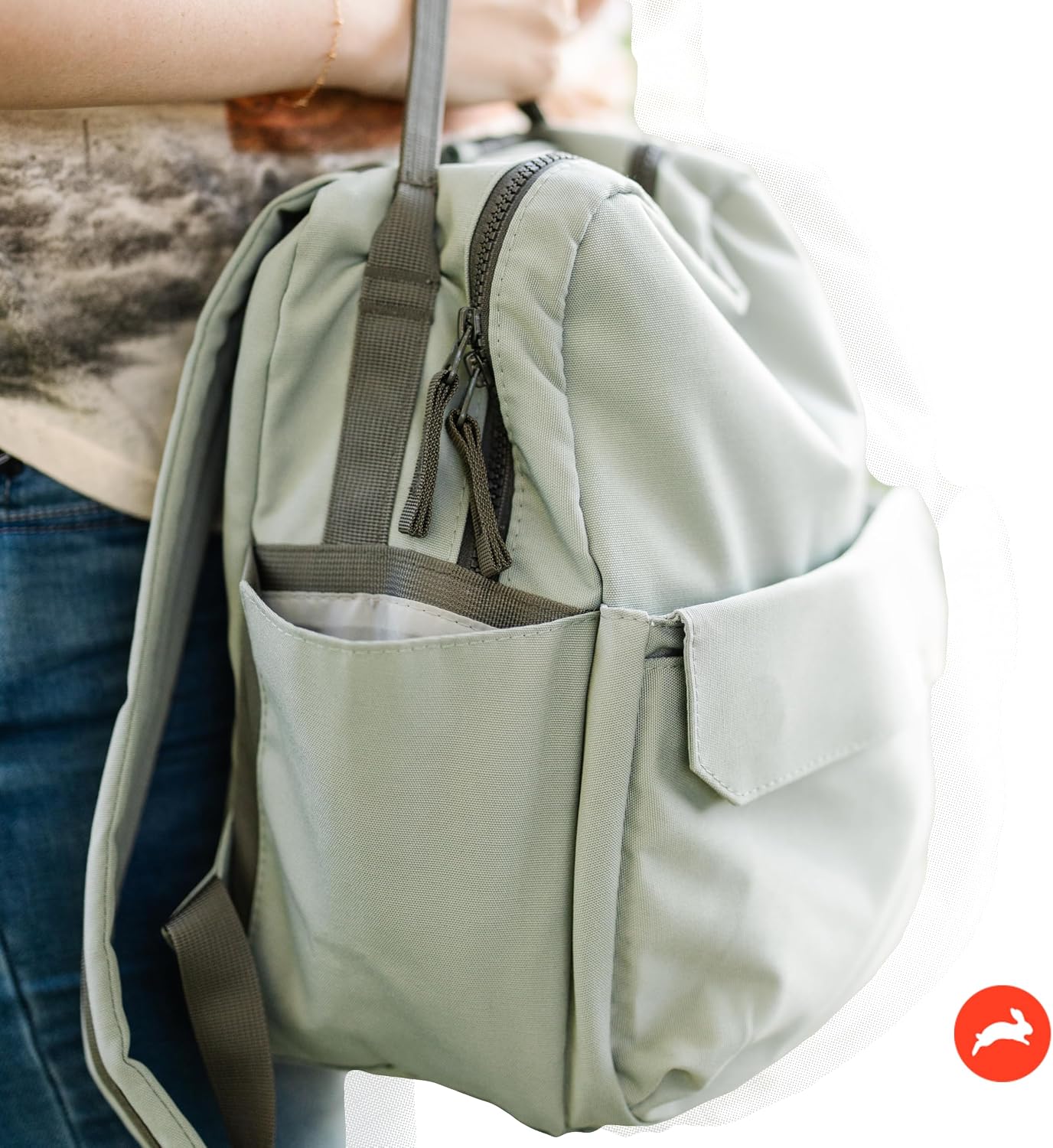 RED ROVR - Mochila Mini Roo, Salvia, Mochilas Daypack | Mochila com...
