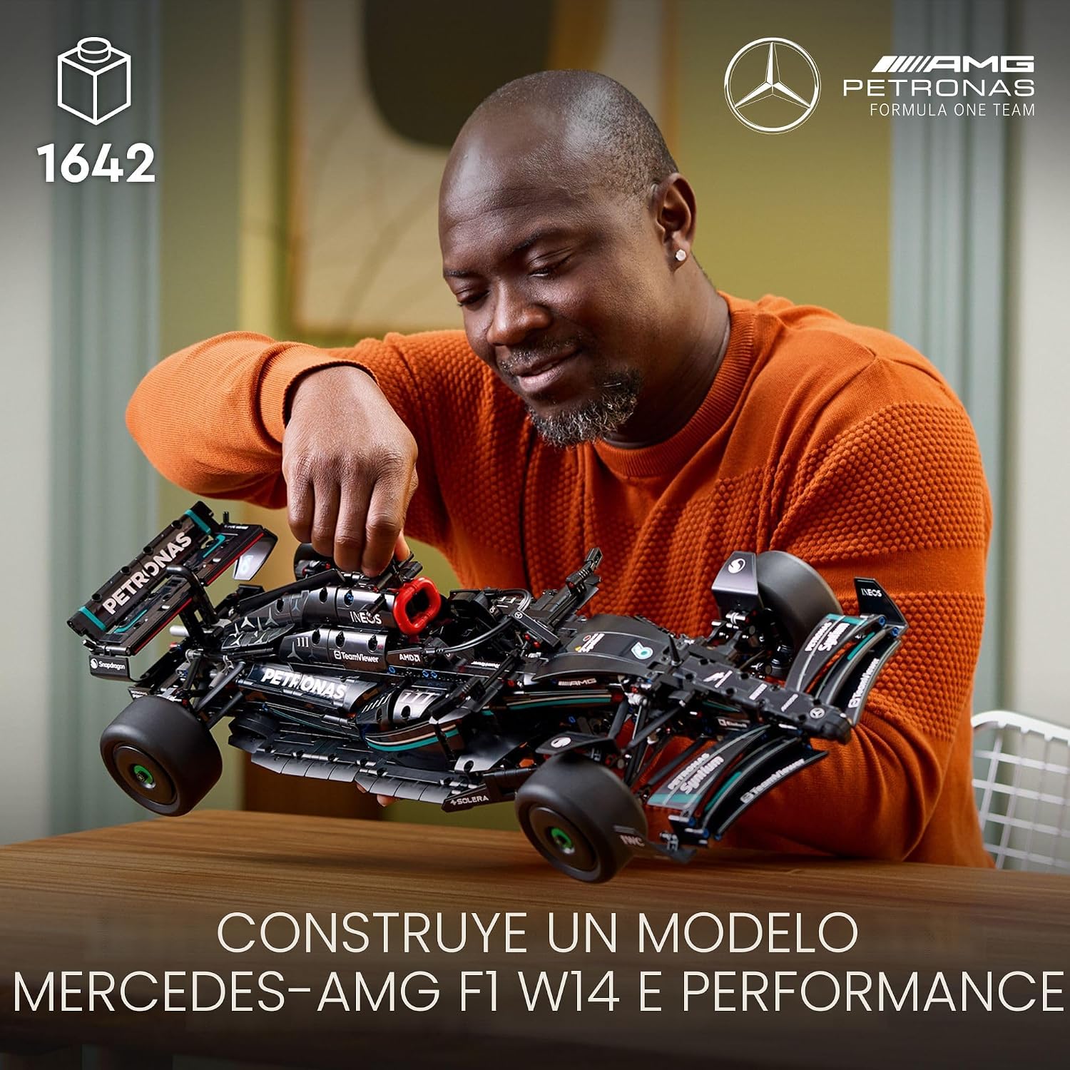 Conjuntos de Kits de Modelo de Coche LEGO Technic Mercedes-AMG F1 W...