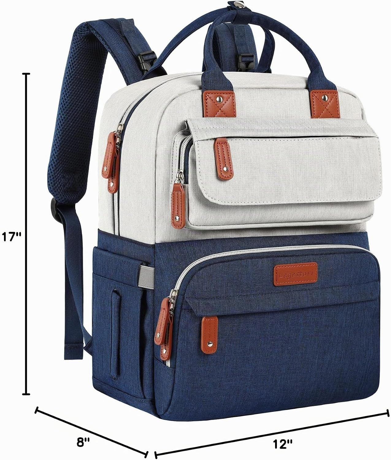 Legestori Mochila para Pañales, Bolsa de Pañales para Bebé Niño, Bo...