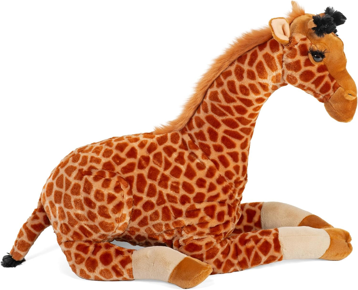 Wild Republic Jumbo - Animal gigante de peluche, Giraffe, 30"