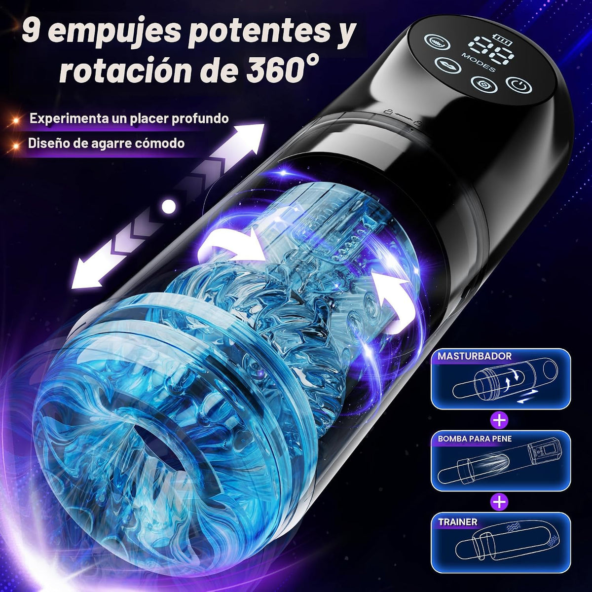 Masturbador masculino juguetes sexuales para hombres - AI Sync jugu...