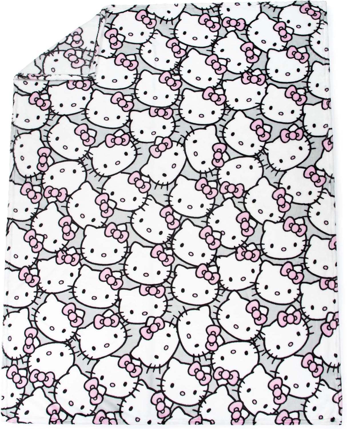 Jay Franco Hello Kitty - Manta con caja de regalo de casa de juegos...