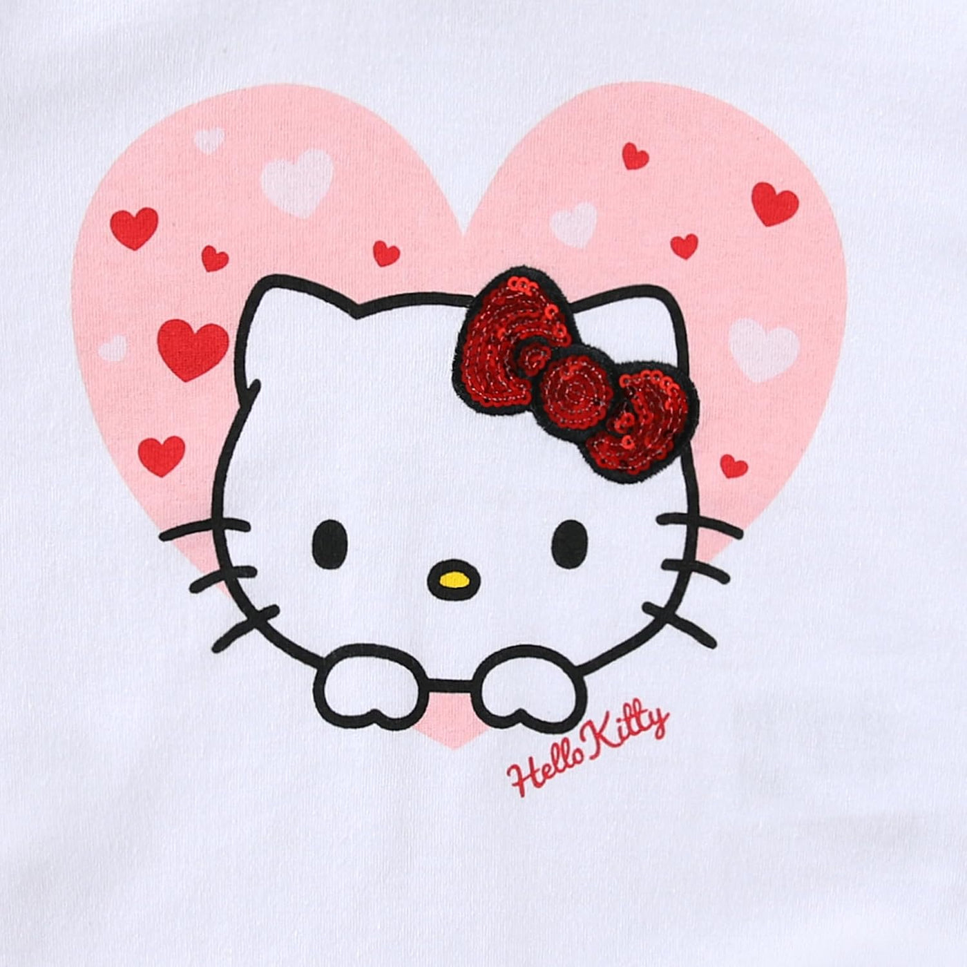 Hello Kitty Sanrio - Conjunto de camisa de manga corta y falda de t...