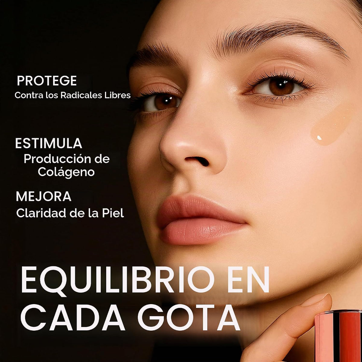 Radiant Beauty Suero de vitamina C para rostro con ceramida \u2013...