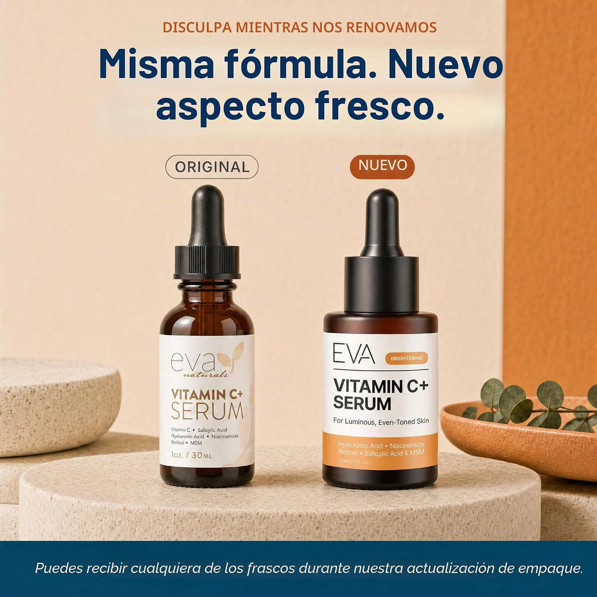Suero de vitamina C Plus, 2 % retinol, 3,5 % niacinamida, 5 % ácido...