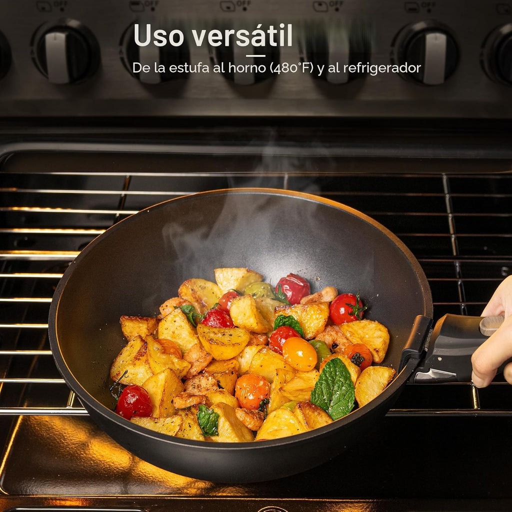 Astercook - Juego de utensilios de cocina de cerámica antiadherente...