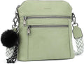 Bolso bandolera TANTOMI para mujer: bolso de mano de piel sintética