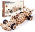 ROKR Rompecabezas de madera 3D, coches de carreras de fórmula a esc...