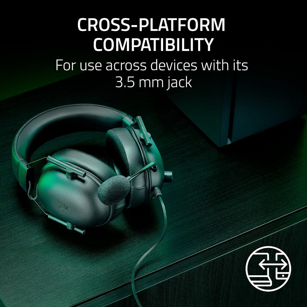 Auriculares para juegos Razer BlackShark V2 X Xbox, conector de aud...