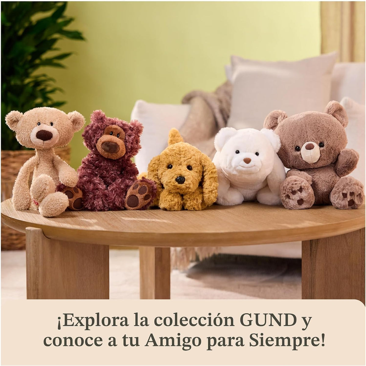 GUND Forever Friends Snuffles - Oso de peluche de 10 pulgadas, a pa...