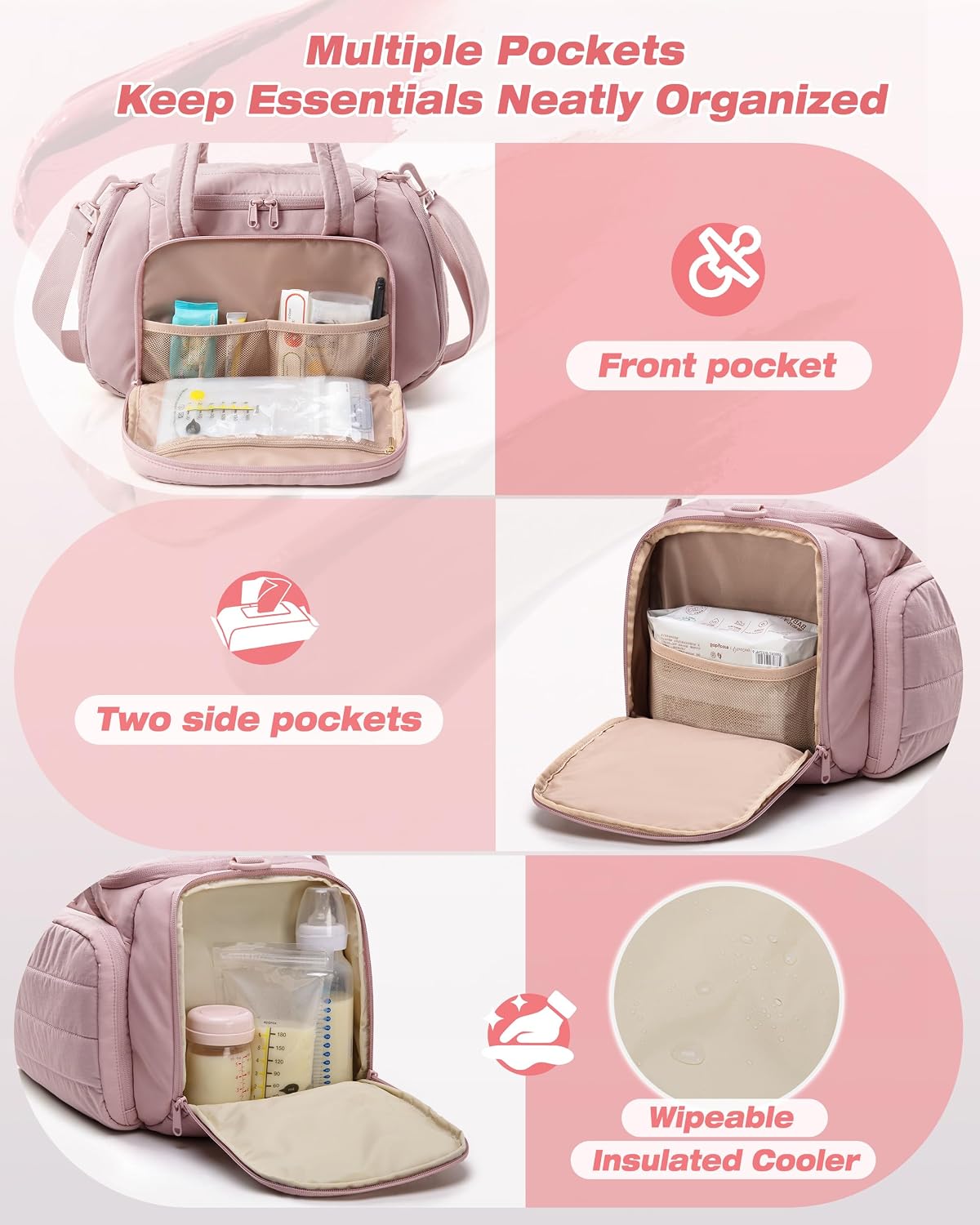 Marscamd Bolsa acolchada para extractor de leche compatible con Spe...