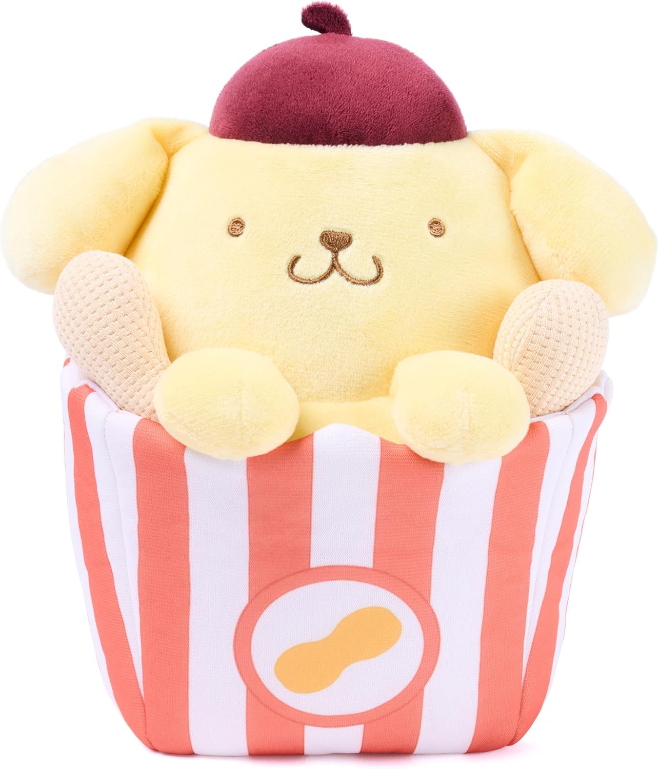 GUND Sanrio Pompompurin Circus Peanuts Peluche de circo de 8 pulgad...