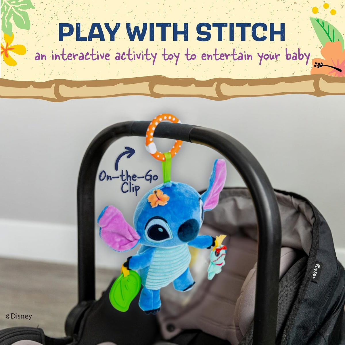 Disney Baby Lilo &amp; Stitch - Juguete de actividades Stitch On Th...