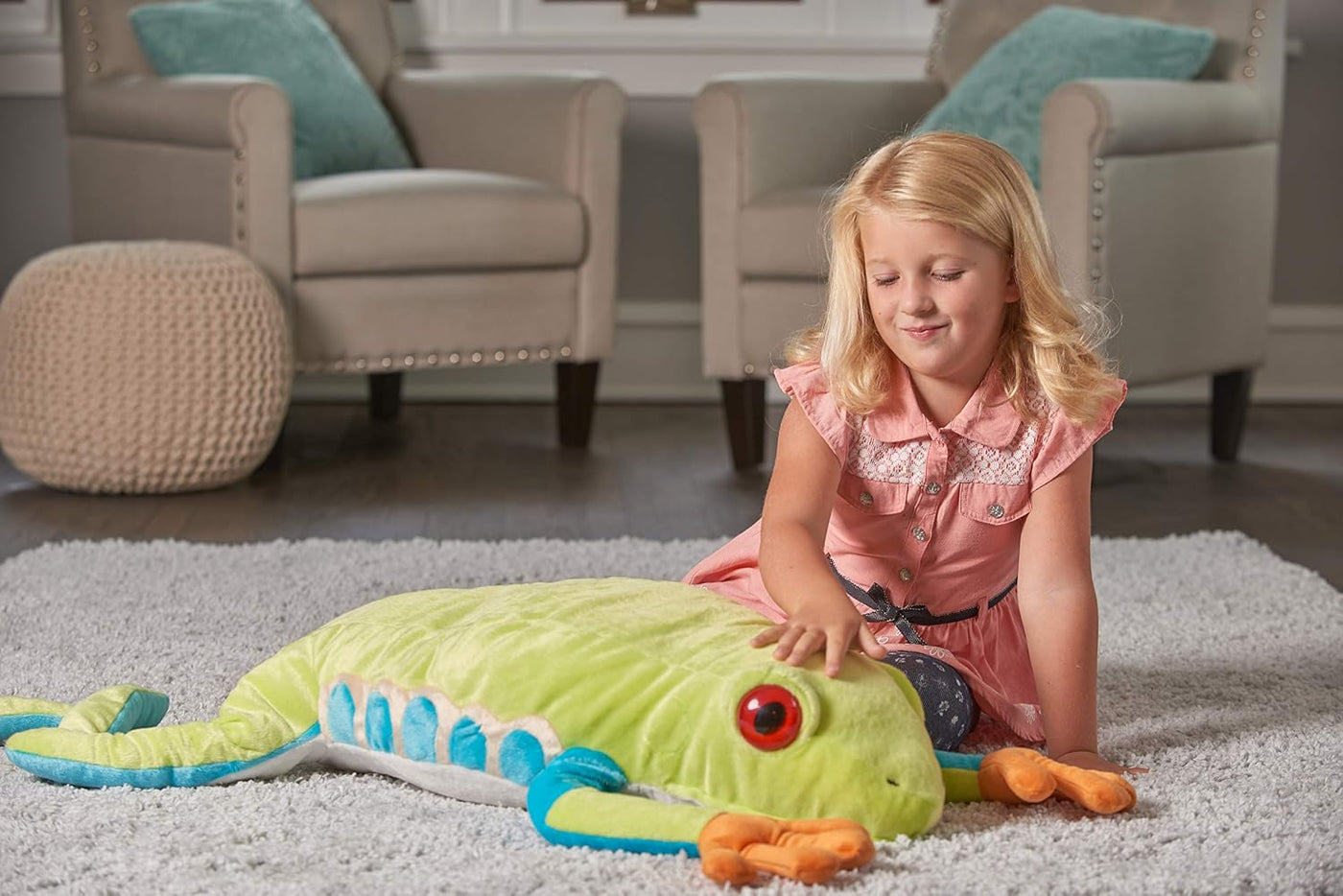 Wild Republic Jumbo - Animal gigante de peluche, 30"