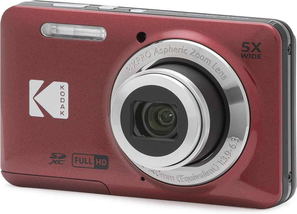 KODAK PIXPRO FZ55 - Cámara digital compacta de 16 MP, zoom óptico 5...