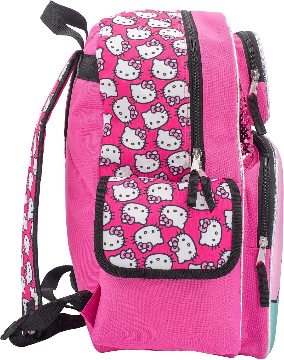 AI ACCESSORY INNOVATIONS Mochila para niños, Hello Kitty rosa, Gran...