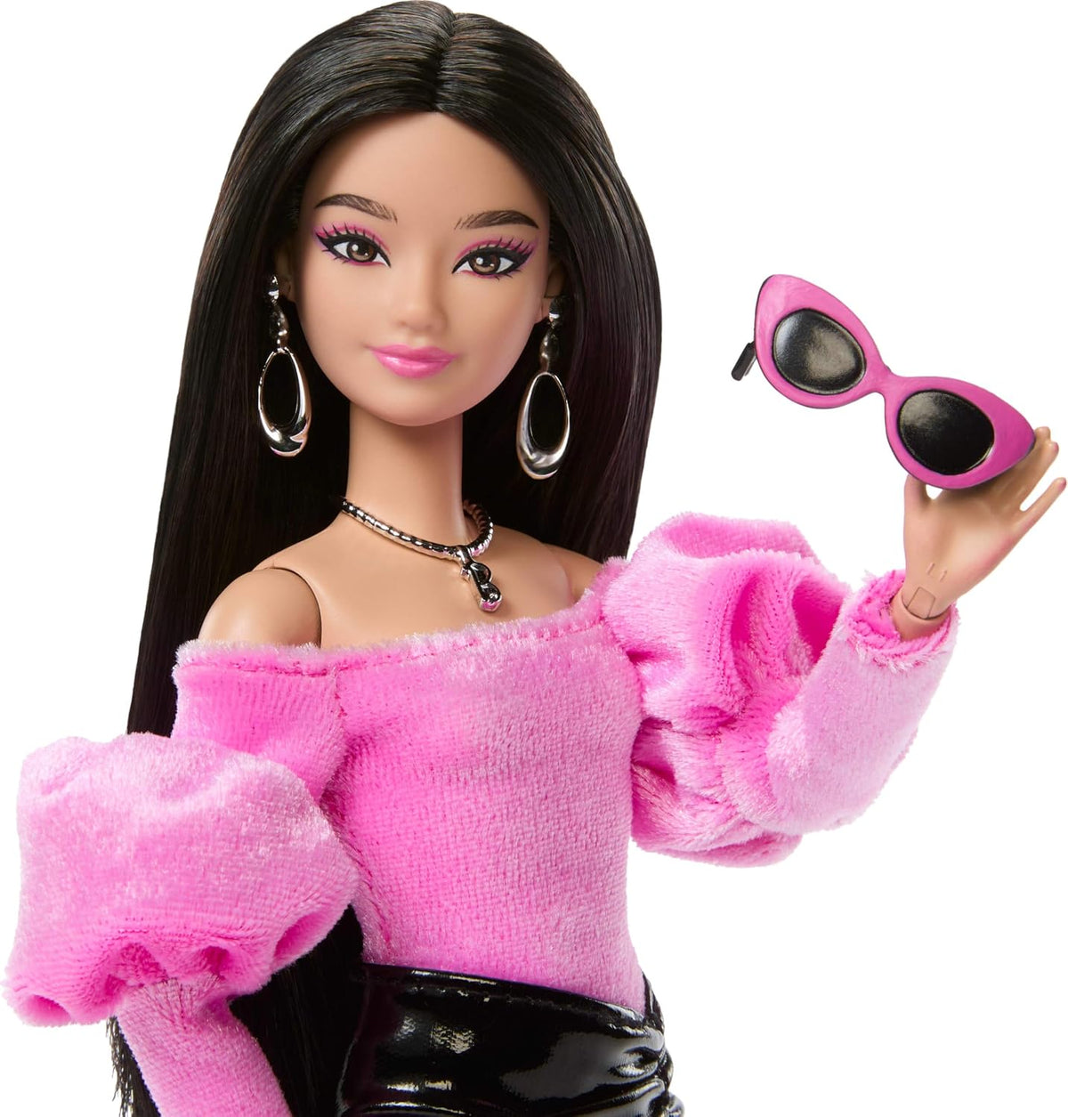 Barbie Muñeca de estilo Deluxe #13 en parte superior de terciopelo...