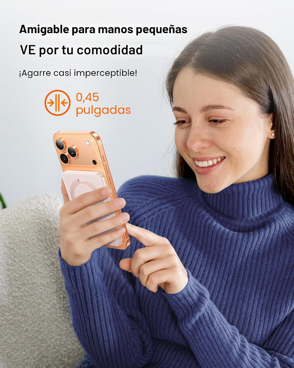 TORRAS - Cargador portátil para iPhone 18 Pro Max, banco de energía...