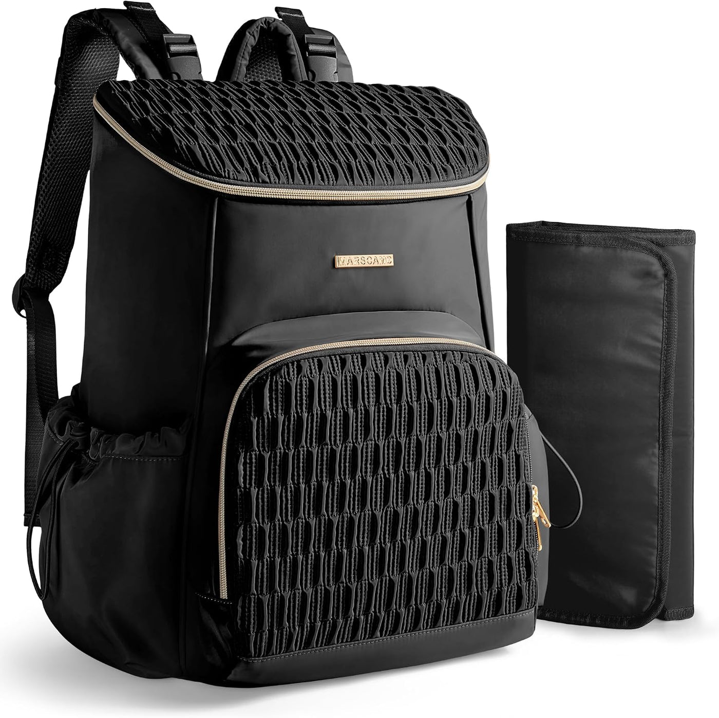 Marscamd Mochila para pañales con cambiador, bolsa de bebé grande,...