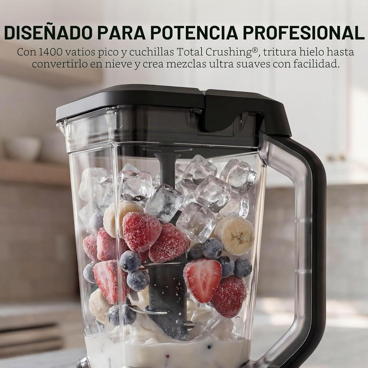 Licuadora Ninja Professional Plus DUO, 1400WP, Auto-iQ, 72oz, BN751...