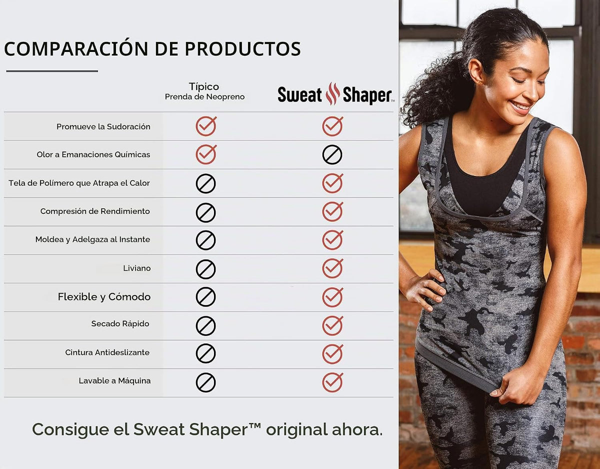 Sweat Shaper - Chaleco para mujer