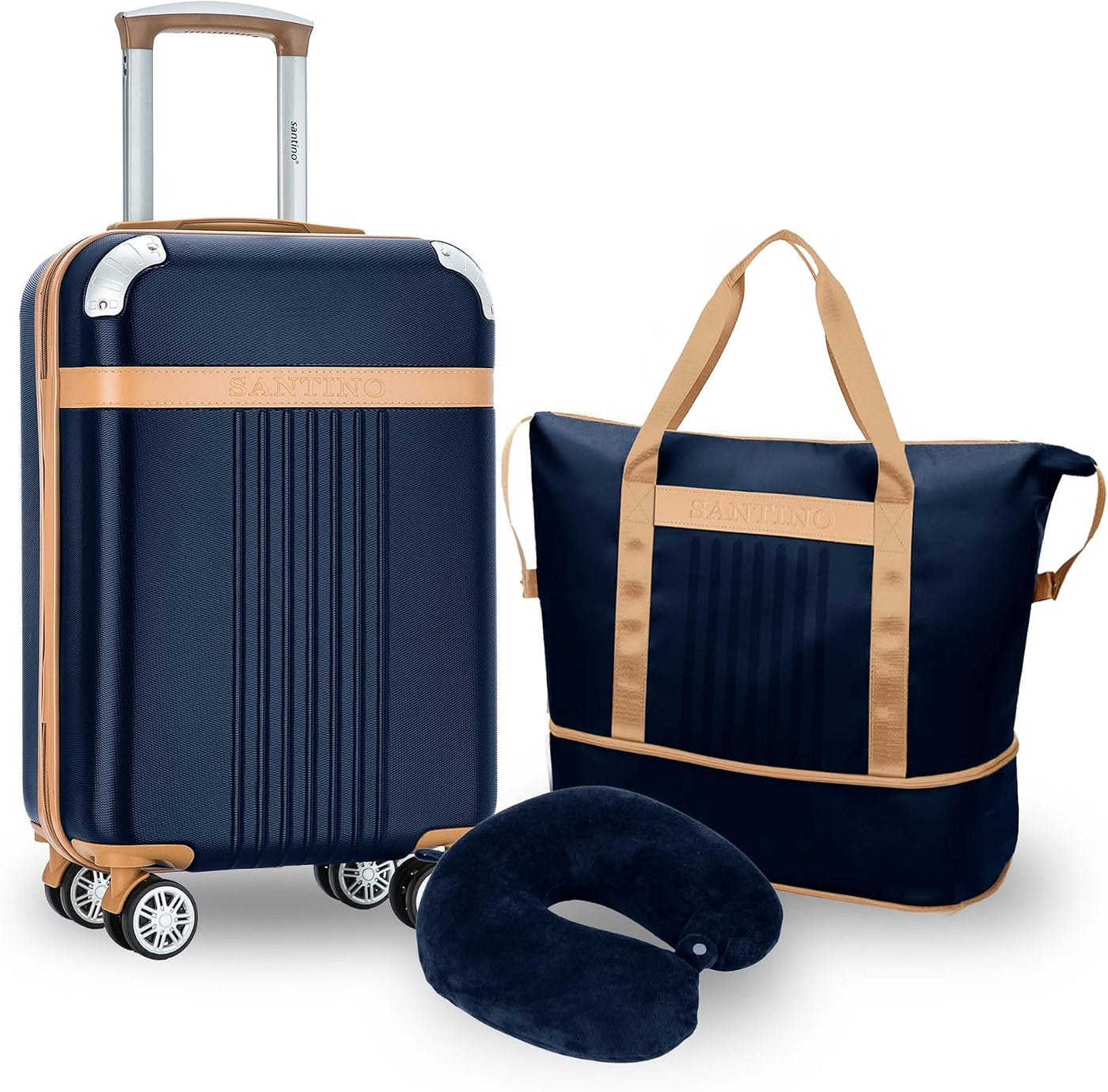 Santino Equipaje, Sapphire Blue, Equipaje con rueda giratoria