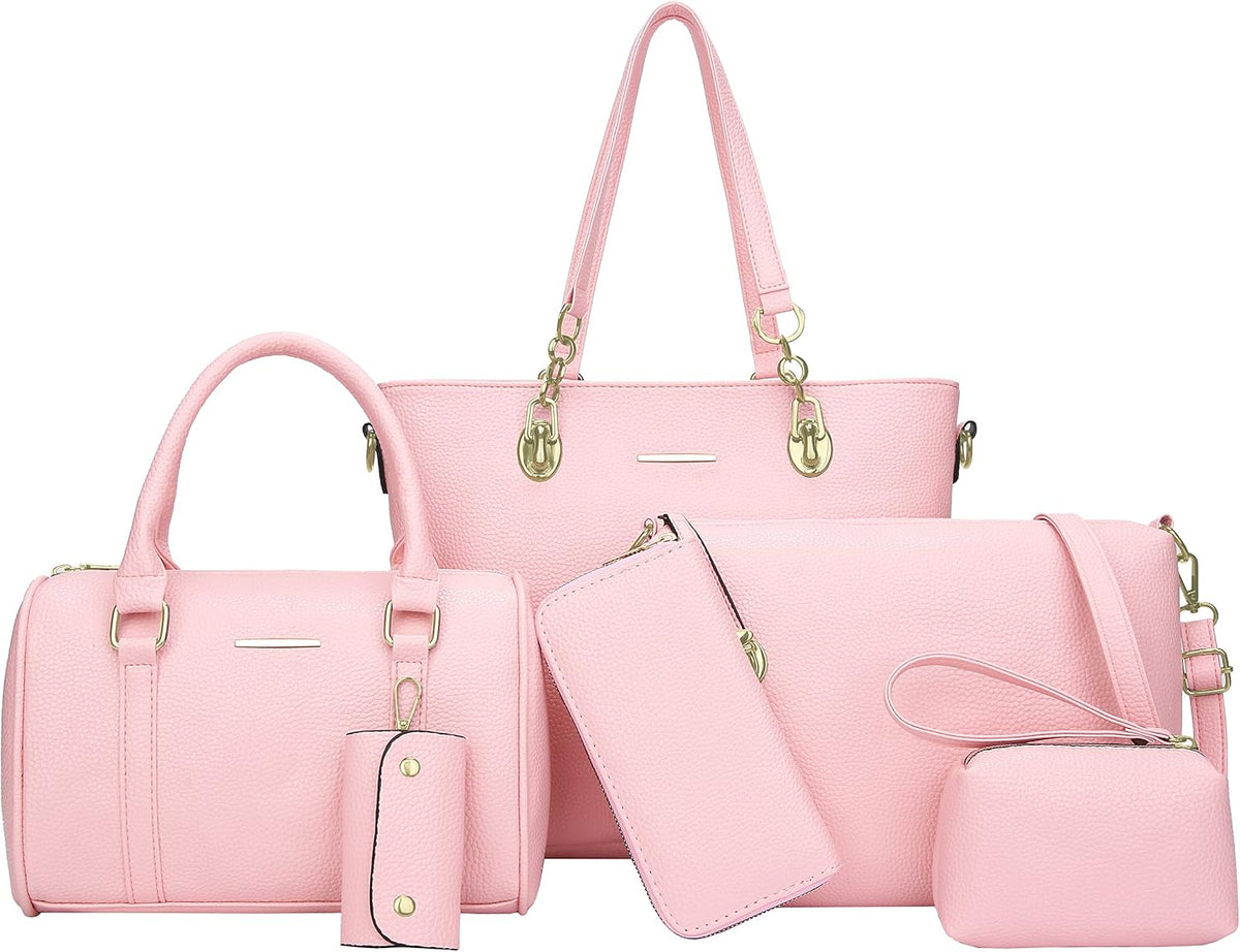 OTMIPIML Monederos y bolsos de mano para mujer, de cuero sintético,...