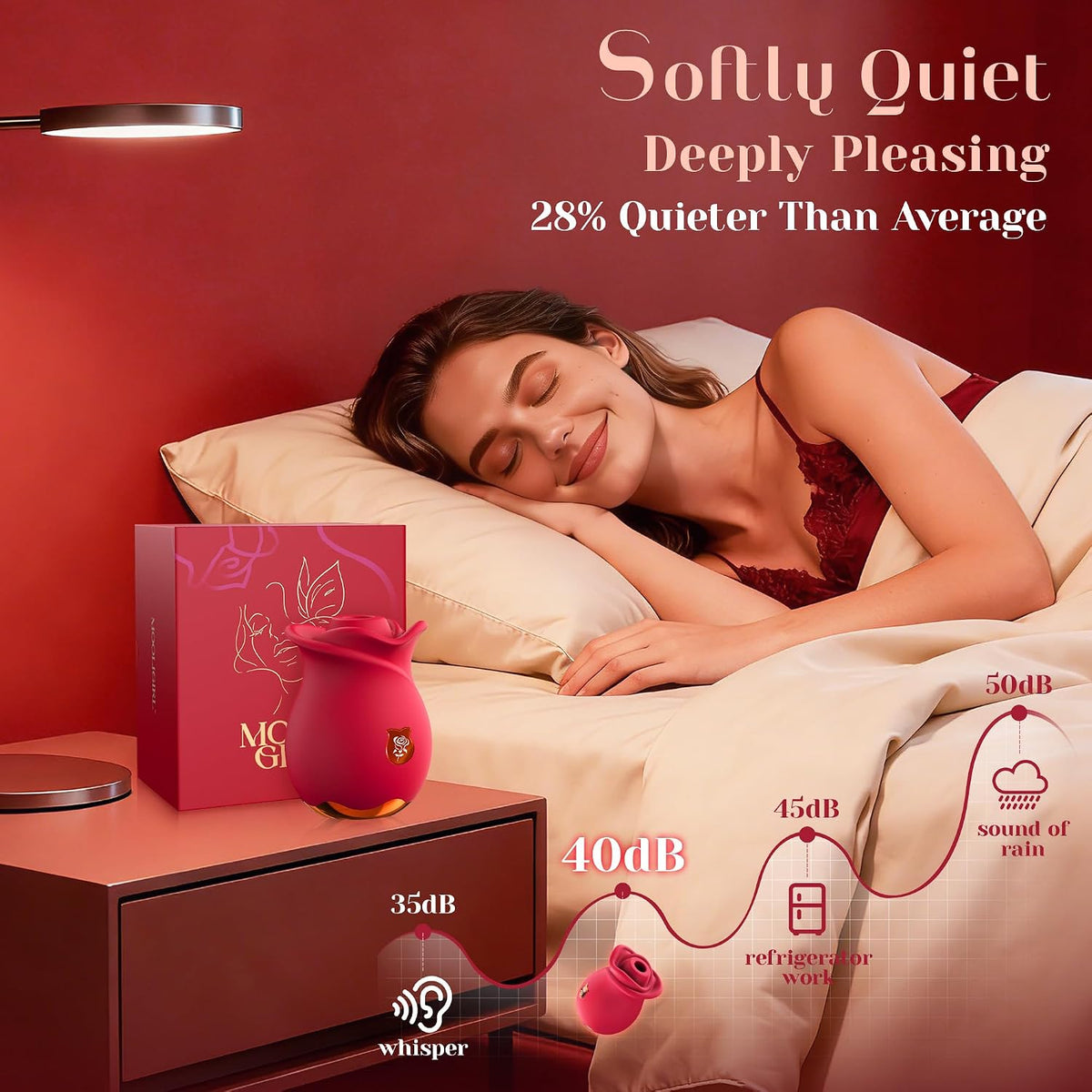 MOOLIGIRL Rose Toy - Vibrador de juguetes sexuales para mujeres, ju...