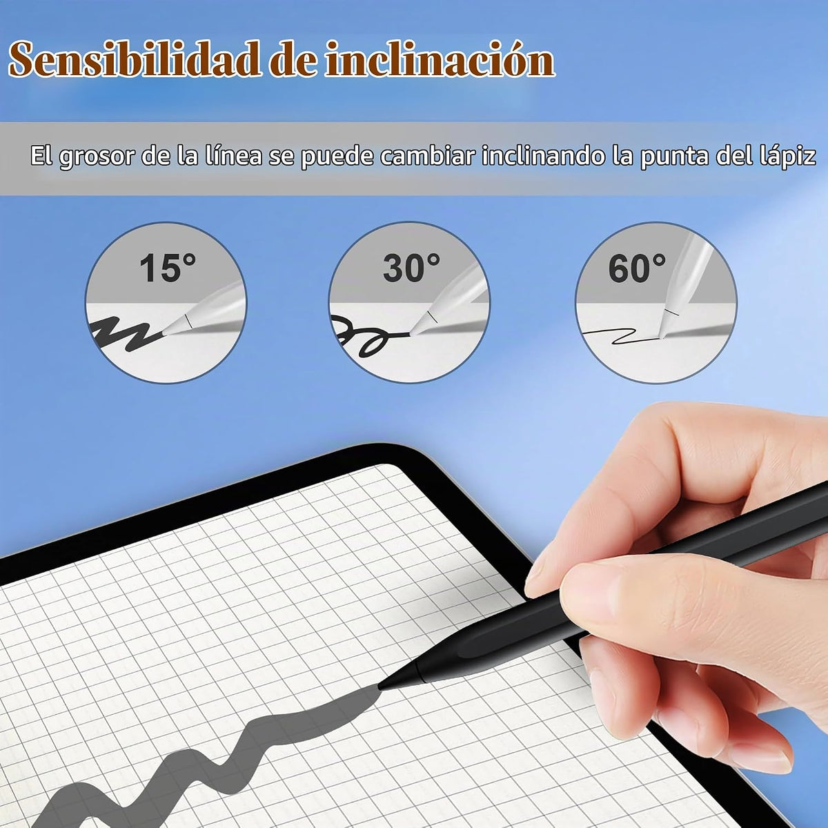 Lápiz óptico para iPad 2026-2018, lápiz de carga rápida de 15 minut...